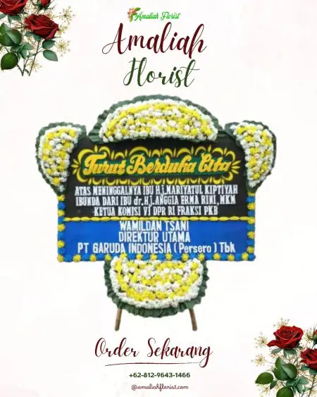 Papan Bunga Duka Blotongan